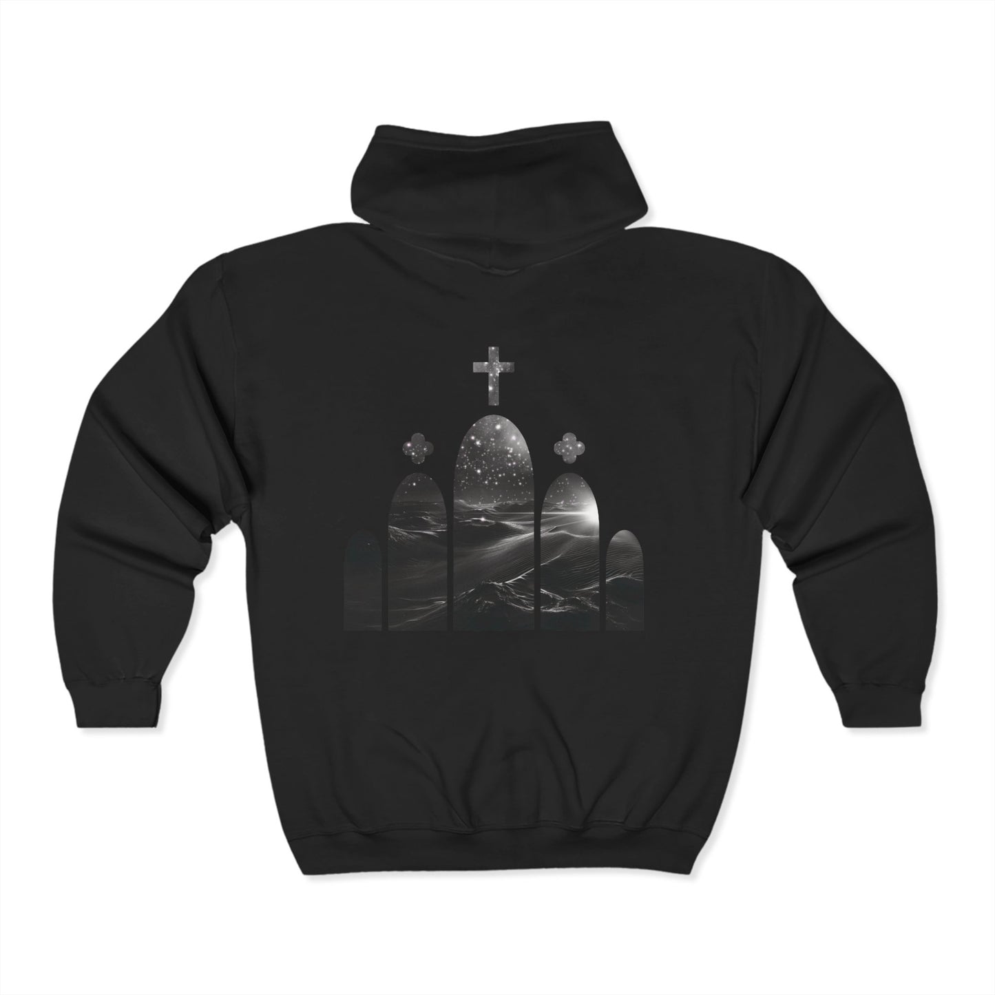 Cathédrale des Sables Zipper Hoodie